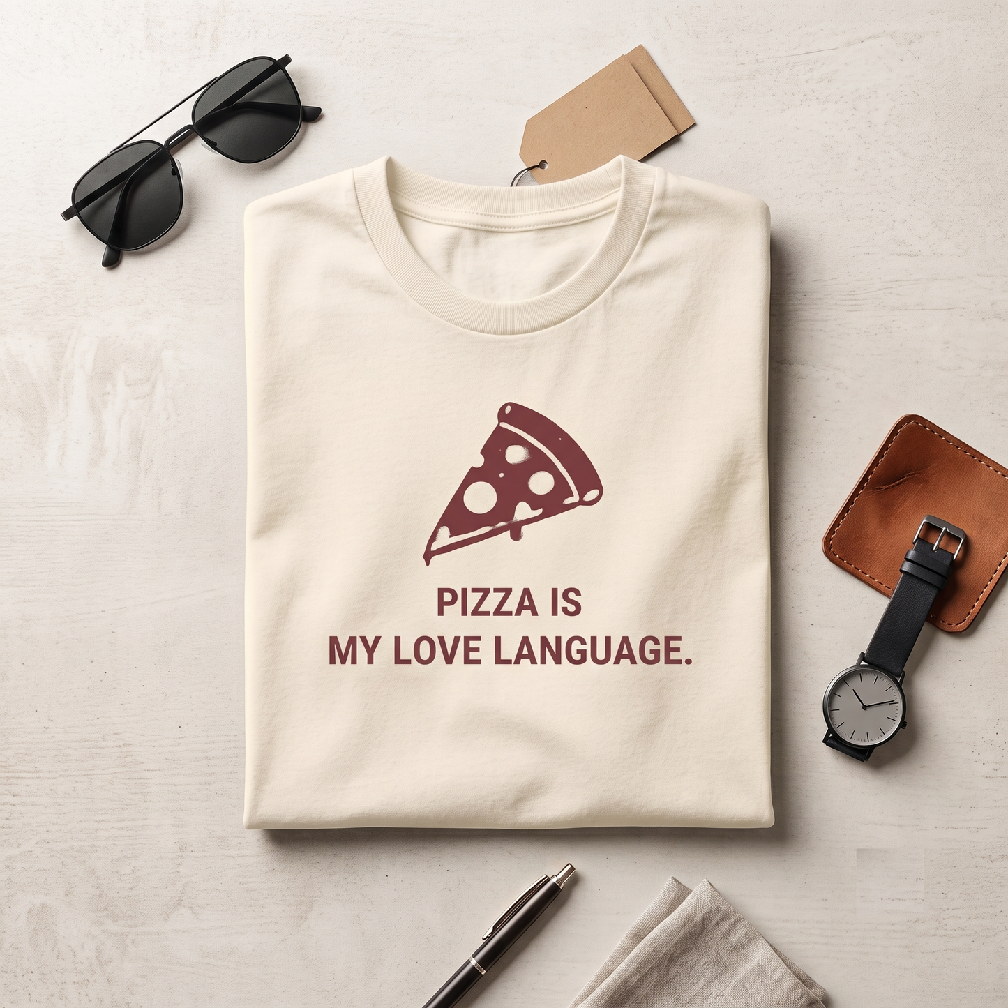 Custom Pizza Is My Love Language Shirt, Funny Pizza Lover Sweatshirt, Cute Foodie Hoodie, Personalized Pizza Slice Tee