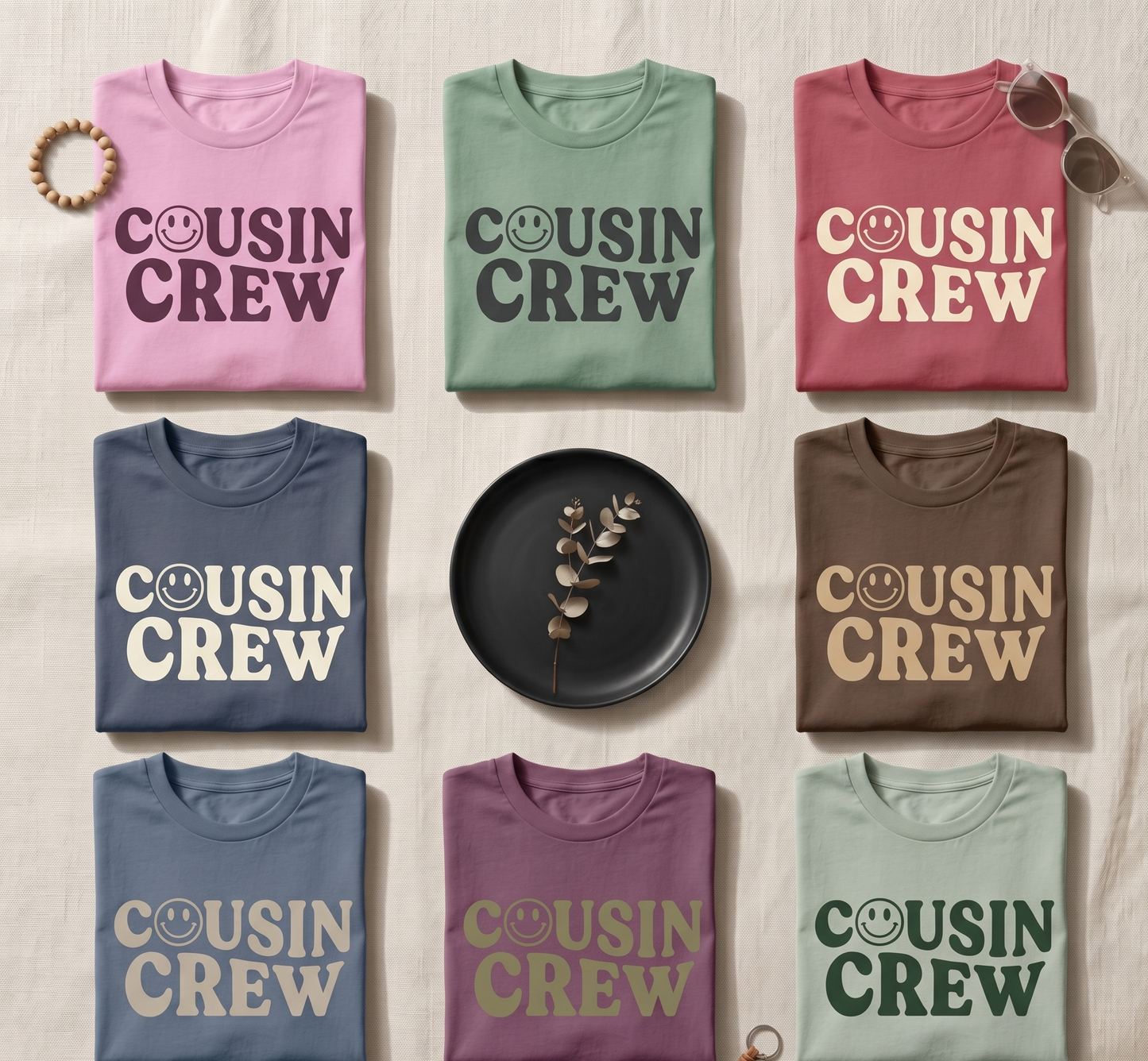 Custom Cousin Crew Hoodie, Personalized Cousin Group Sweatshirt, Bachelorette Party Apparel