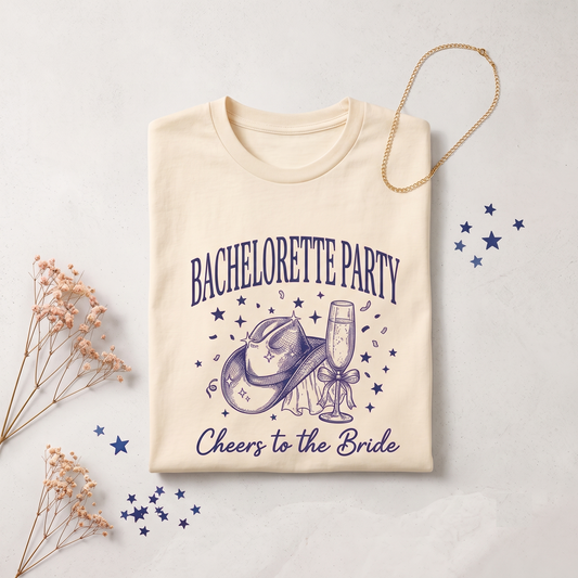 Cowgirl Bachelorette Party Shirt, Western Bridal Hoodie, Cheers Bride Sweatshirt