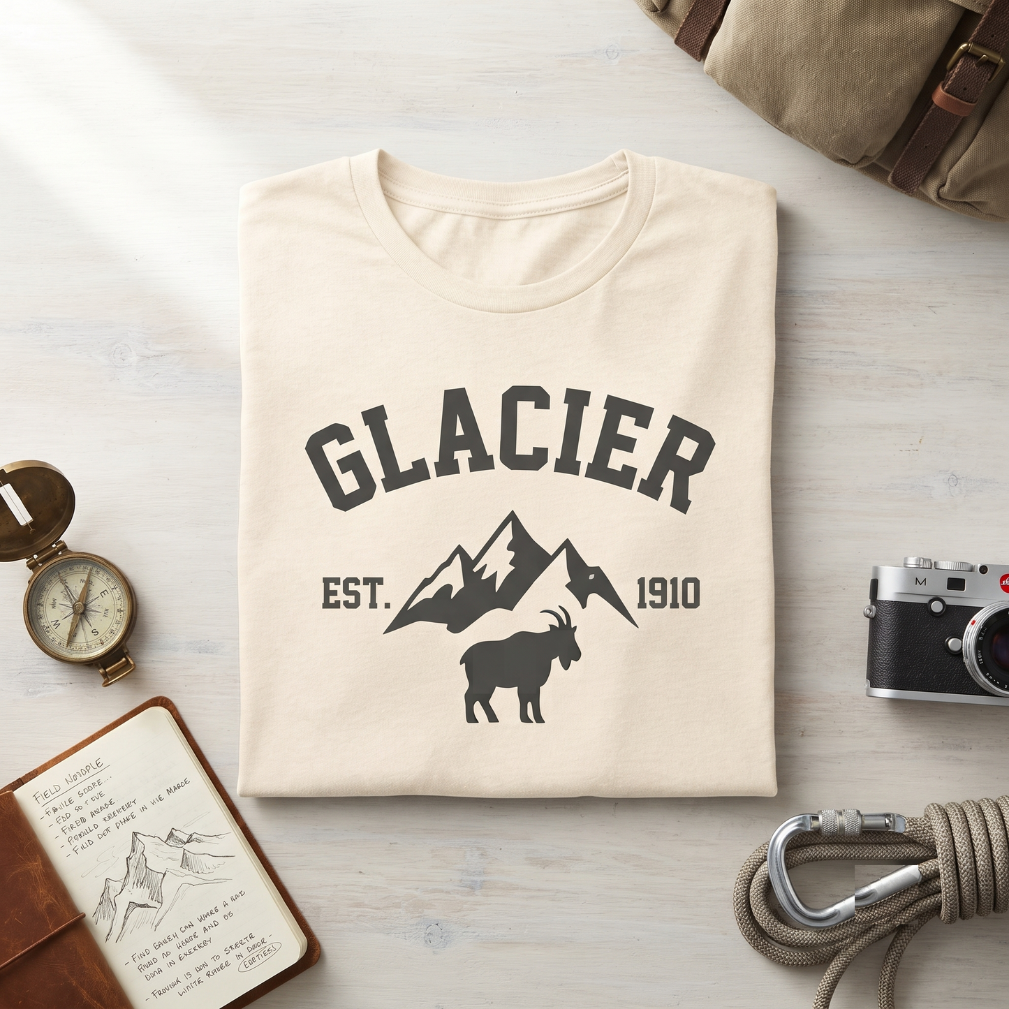 Custom Glacier National Park Shirt, Vintage Collegiate Mountain Sweatshirt, Retro Hoodie