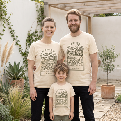 Custom Wrangell St Elias Shirt, Alaska Mountain Sweatshirt, Personalized Nature Hoodie