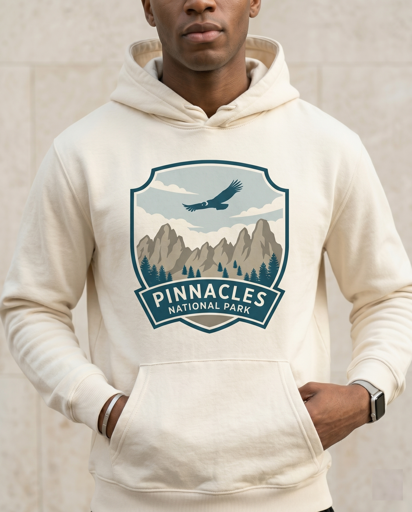 Pinnacles National Park Shirt, Vintage California Condor Hoodie, Custom Rock Climbing Sweatshirt, Retro National Park Gift, Adventure Tee
