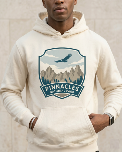 Pinnacles National Park Shirt, Vintage California Condor Hoodie, Custom Rock Climbing Sweatshirt, Retro National Park Gift, Adventure Tee