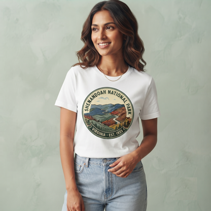Custom Shenandoah National Park Shirt Vintage Nature Sweatshirt Personalized Virginia Hoodie Retro Hiking T-Shirt