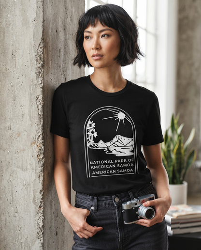 Custom National Park of American Samoa Shirt, Minimalist Nature Sweatshirt, Personalized Travel Hoodie