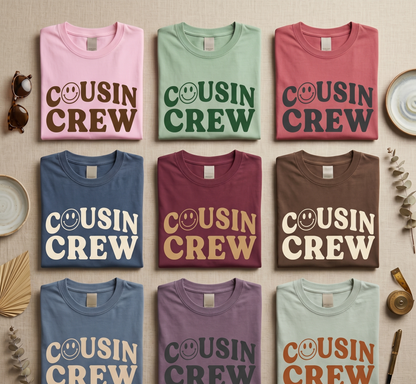 Custom Cousin Crew Shirt, Matching Family Vacation 2026 Hoodie, Personalized Family Reunion Sweatshirt, Cousin Trip Matching Outfits