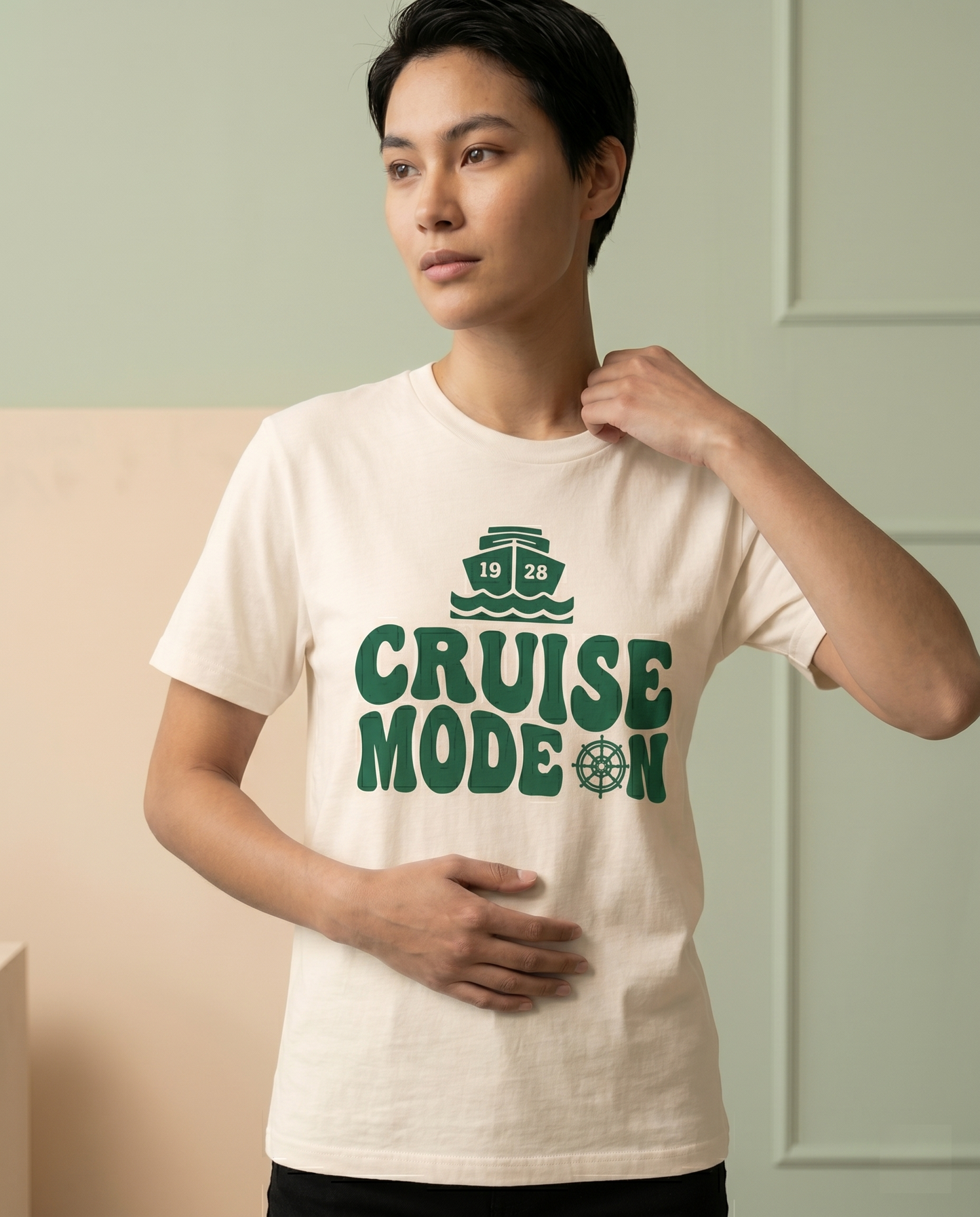 Custom Cruise Mode On Shirt, Matching Family Cruise Hoodie, Personalized Group Vacation Sweatshirt, Ship Life Tee, Nautical Trip Gift