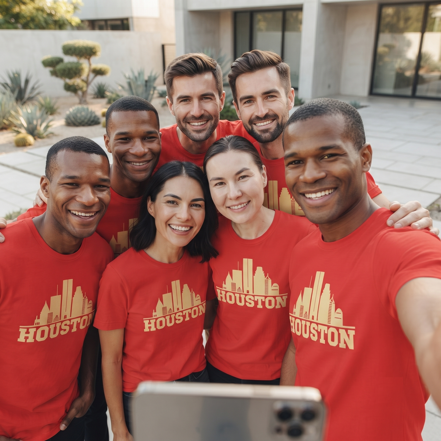 Custom Houston Skyline Shirt, Retro Houston Sweatshirt, Vintage Houston Texas Hoodie, Personalized Houston Souvenir Gift