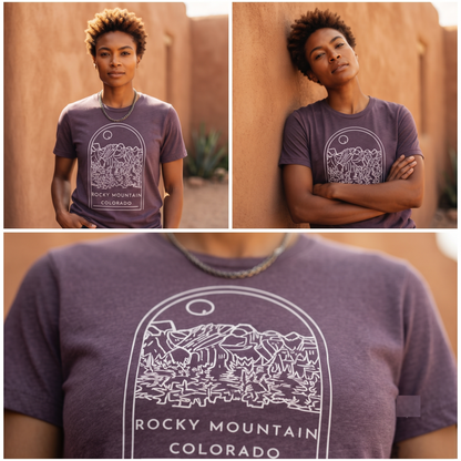 Custom Rocky Mountain National Park Shirt, Minimalist Colorado Sweatshirt, Personalized Mountain Hoodie