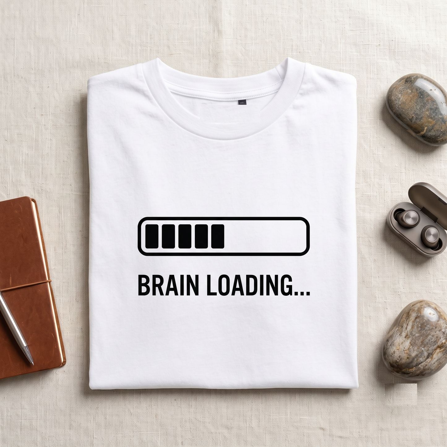 Brain Loading Shirt, Funny Tech T-shirt, Custom Loading Bar Sweatshirt, Gamer Hoodie, Personalized Funny Tee