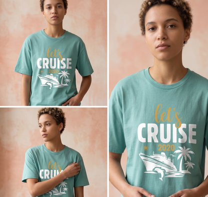 Custom Let's Cruise 2026 Shirt, Matching Family Cruise Hoodie, Personalized Group Vacation Sweatshirt, Ship Life Tee, Family Trip 2026 Gift