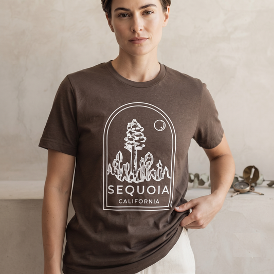 Custom Sequoia National Park Shirt, Minimalist California Sweatshirt, Personalized Nature Hoodie