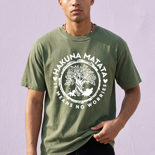 Custom Family Vacation Sweatshirt, Retro Lion Trio Nature Tee,  Sage Green Comfort Colors Top, Personalized Gift for Disney Lovers