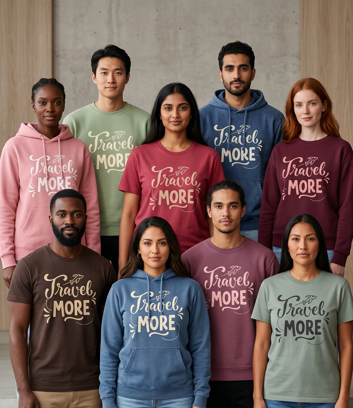 Customizable Travel More Hoodie, Airplane Wanderlust Sweatshirt, Adventure Apparel