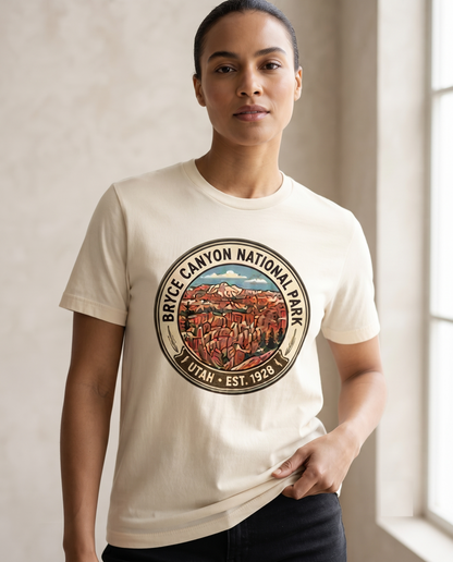 Custom Bryce Canyon National Park Retro Hoodie, Vintage Hoodoos Sweatshirt, Utah Nature Apparel