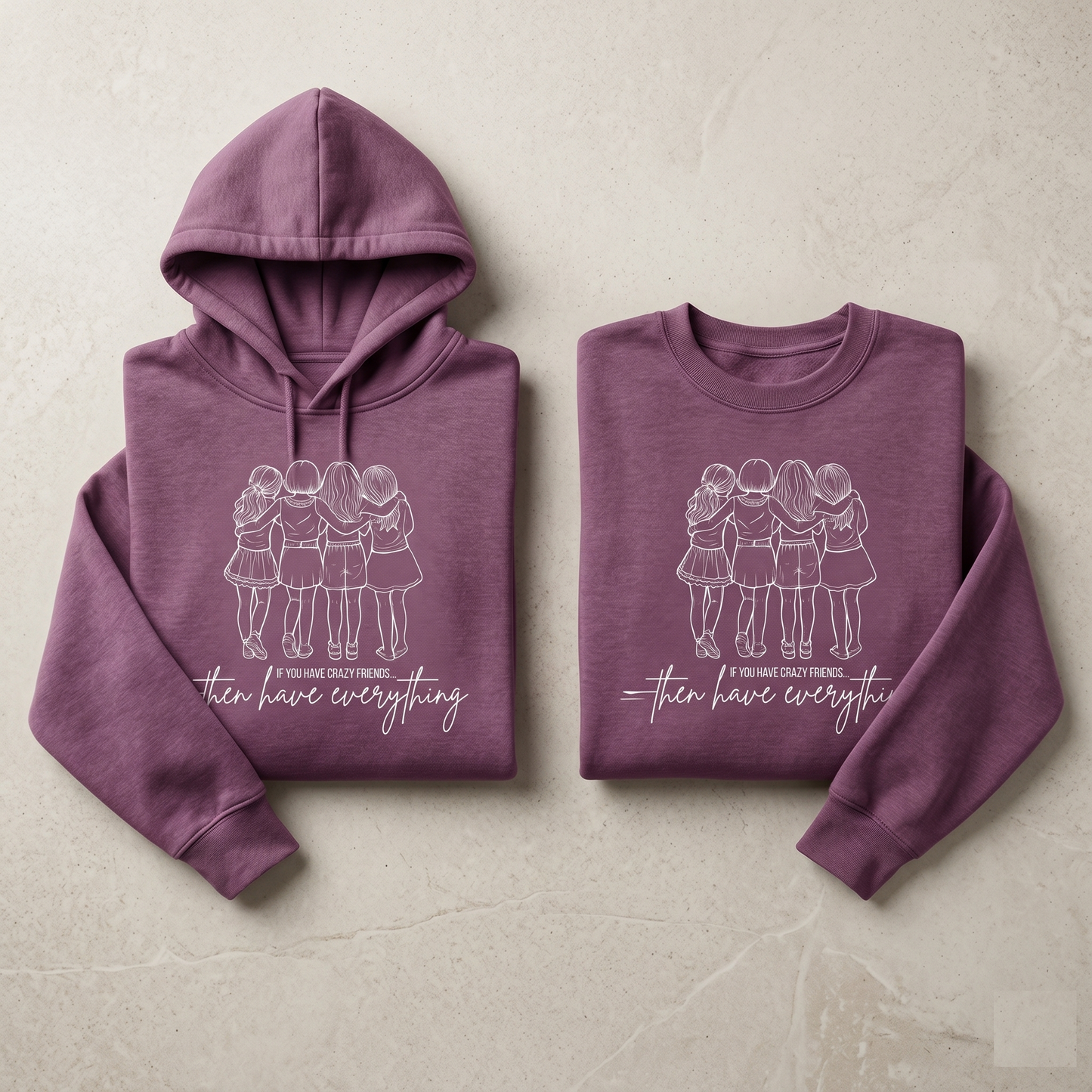 Custom Friends Trip Shirt, Personalized Squad Hoodie, Matching Bff Sweatshirt