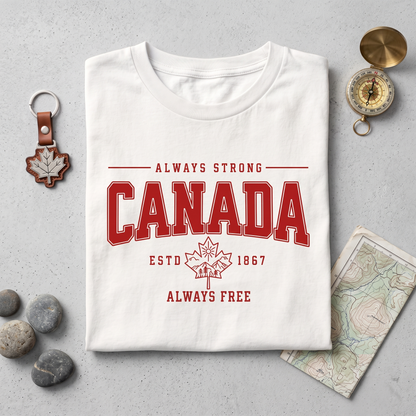 Customizable Varsity Canada T-Shirt, Hoodie, Sweatshirt, Vintage Souvenir Apparel