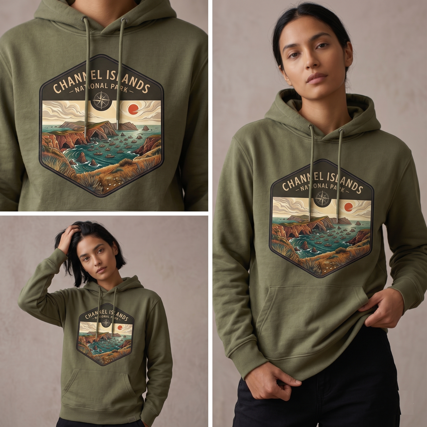 Channel Islands National Park Shirt, Vintage California Nature Hoodie, Custom Hiking Sweatshirt, Retro National Park Gift, Adventure Tee