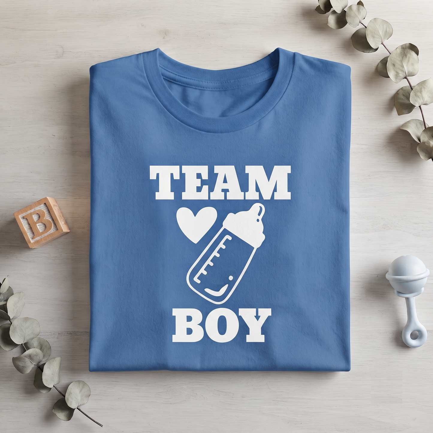 Team Boy Shirt, Gender Reveal T-shirt, Custom Baby Shower Sweatshirt, Team Boy Hoodie, Personalized Gender Reveal Party
