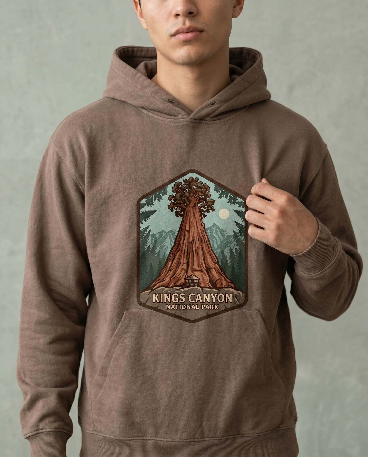 Kings Canyon National Park Shirt, Vintage California Sequoia Hoodie, Custom Big Tree Nature Sweatshirt, Retro National Park Gift