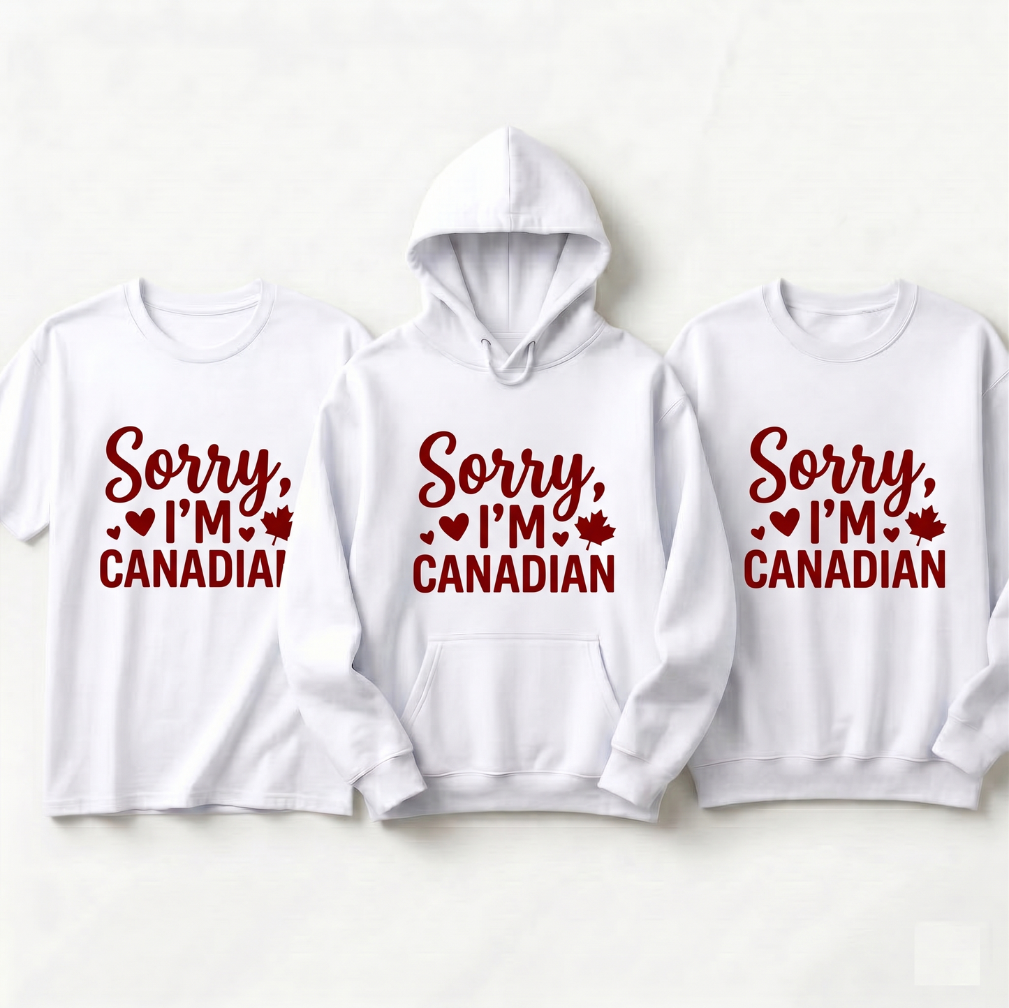 Custom Funny Canadian Shirt, Sorry I'm Canadian T-Shirt, Personalized Canada Day Tee, Maple Leaf Graphic Shirt, Canadian Pride Gift