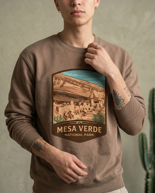 Mesa Verde National Park Shirt, Vintage Colorado Cliff Dwellings Hoodie, Custom Southwest Nature Sweatshirt, Retro National Park Gift