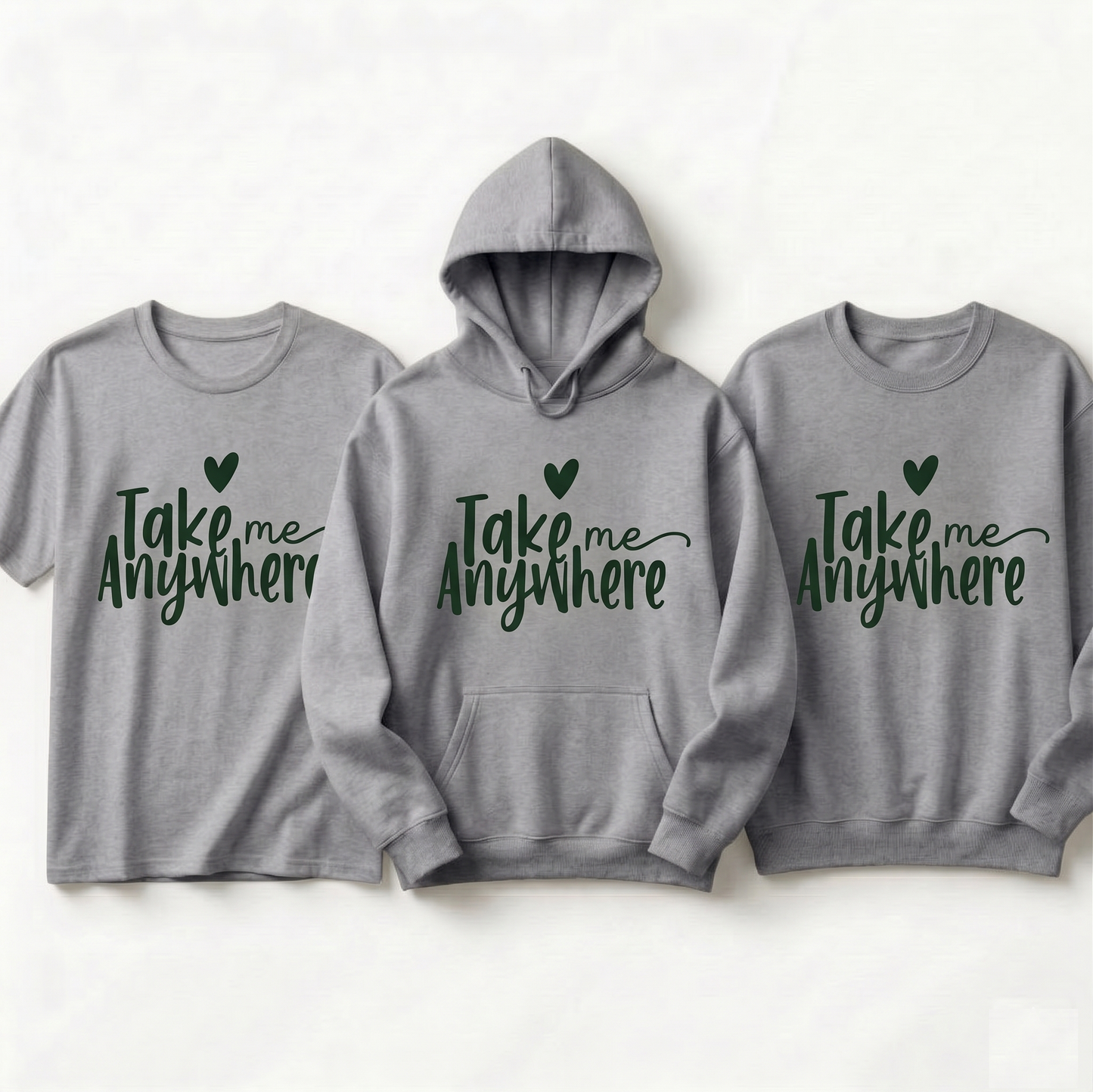 Custom Take Me Anywhere Shirt, Personalized Travel Adventure Hoodie