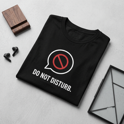 Custom Do Not Disturb Shirt, Funny Introvert Sweatshirt, Gamer Hoodie, Personalized Custom Text Tee, Funny Sarcastic Shirt