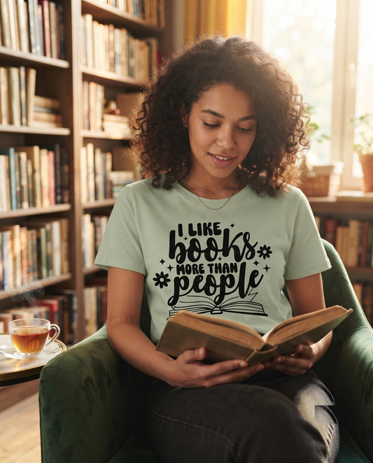 Retro Book Lover Shirt, Introvert Reading Sweatshirt, Groovy Flowers Hoodie