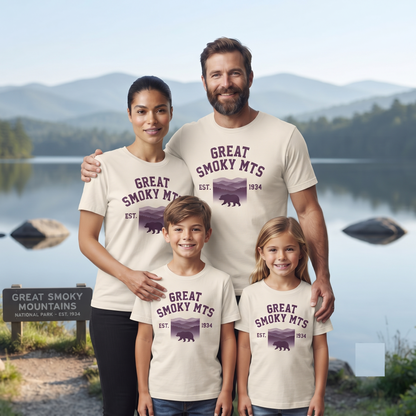 Custom Smoky Mountains Bear Shirt, Retro National Park Hoodie, Vintage Sweatshirt