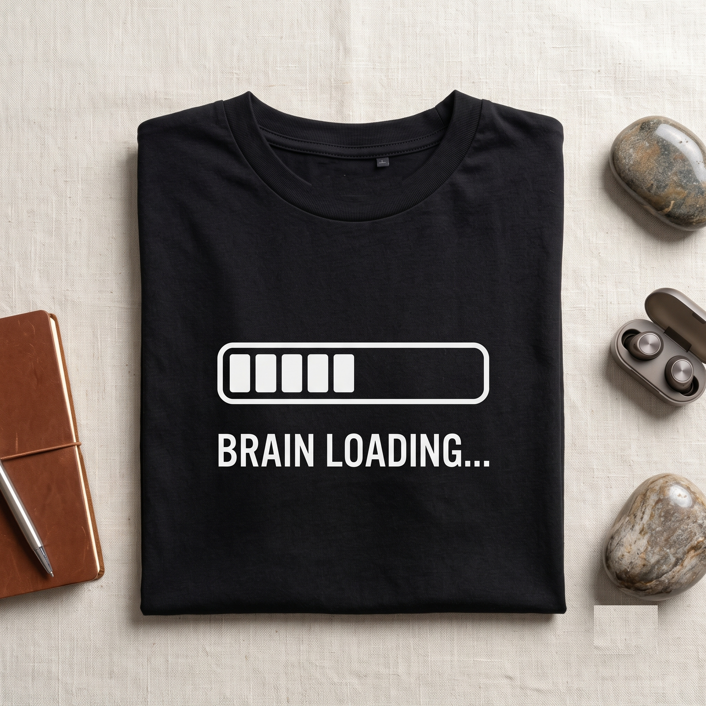 Brain Loading Shirt, Funny Tech T-shirt, Custom Loading Bar Sweatshirt, Gamer Hoodie, Personalized Funny Tee