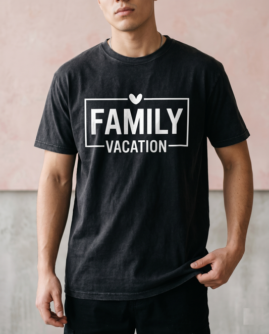 Custom Family Vacation Shirts 2026, Minimalist Family Trip Hoodie, Matching Family Vacation Crewneck, Custom Family Reunion Sweatshirt