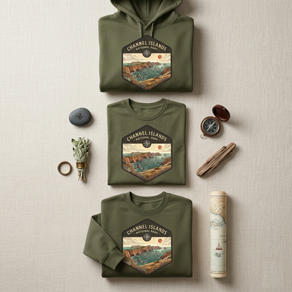 Channel Islands National Park Shirt, Vintage California Nature Hoodie, Custom Hiking Sweatshirt, Retro National Park Gift, Adventure Tee