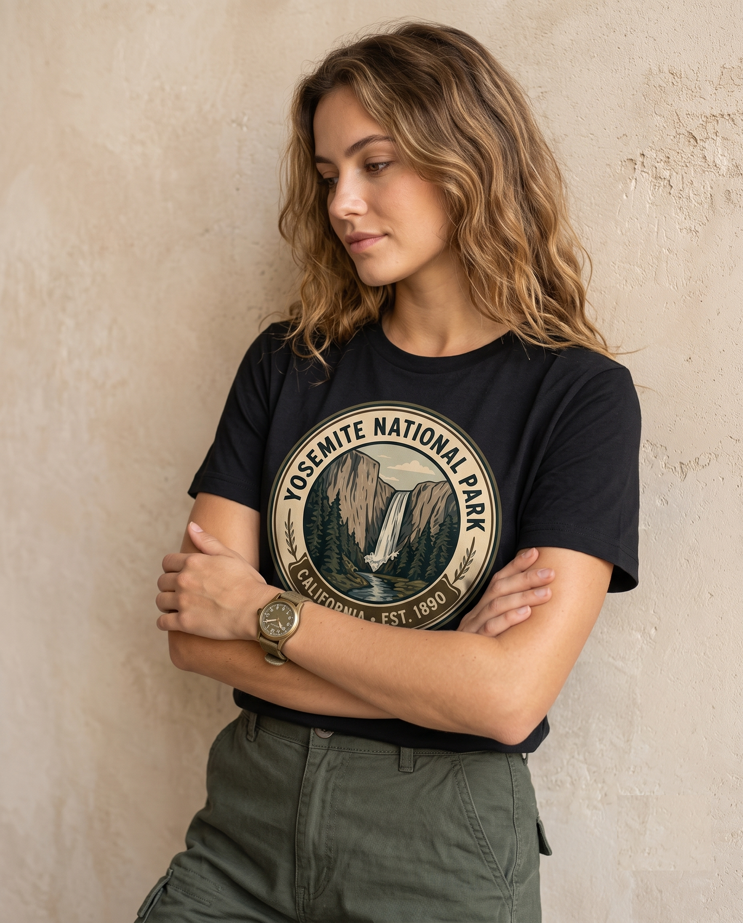 Custom Yosemite National Park Shirt Vintage Nature Sweatshirt Personalized California Hoodie Retro Hiking T-Shirt
