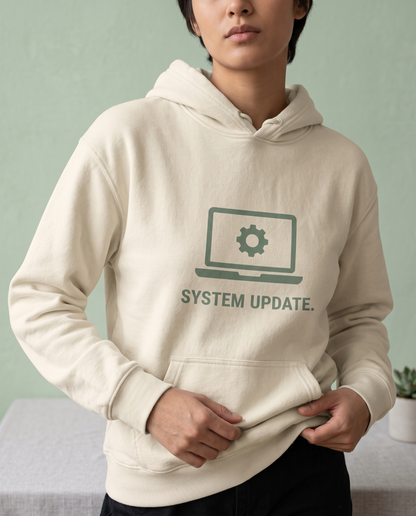System Update Shirt, Funny Tech T-shirt, Custom Laptop Sweatshirt, Programmer Hoodie, Personalized IT Tee