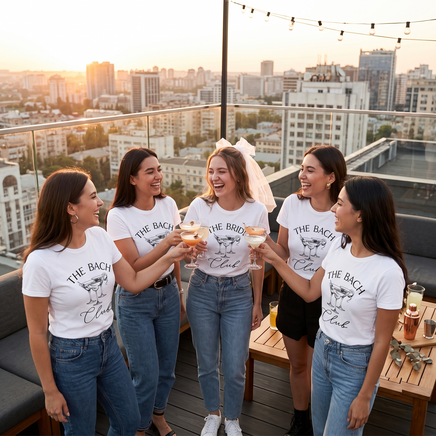 Bachelorette Party Shirt, Personalized Bride Club Sweatshirt, The Bach Club Hoodie, Matching Cocktail Bridesmaid Tees
