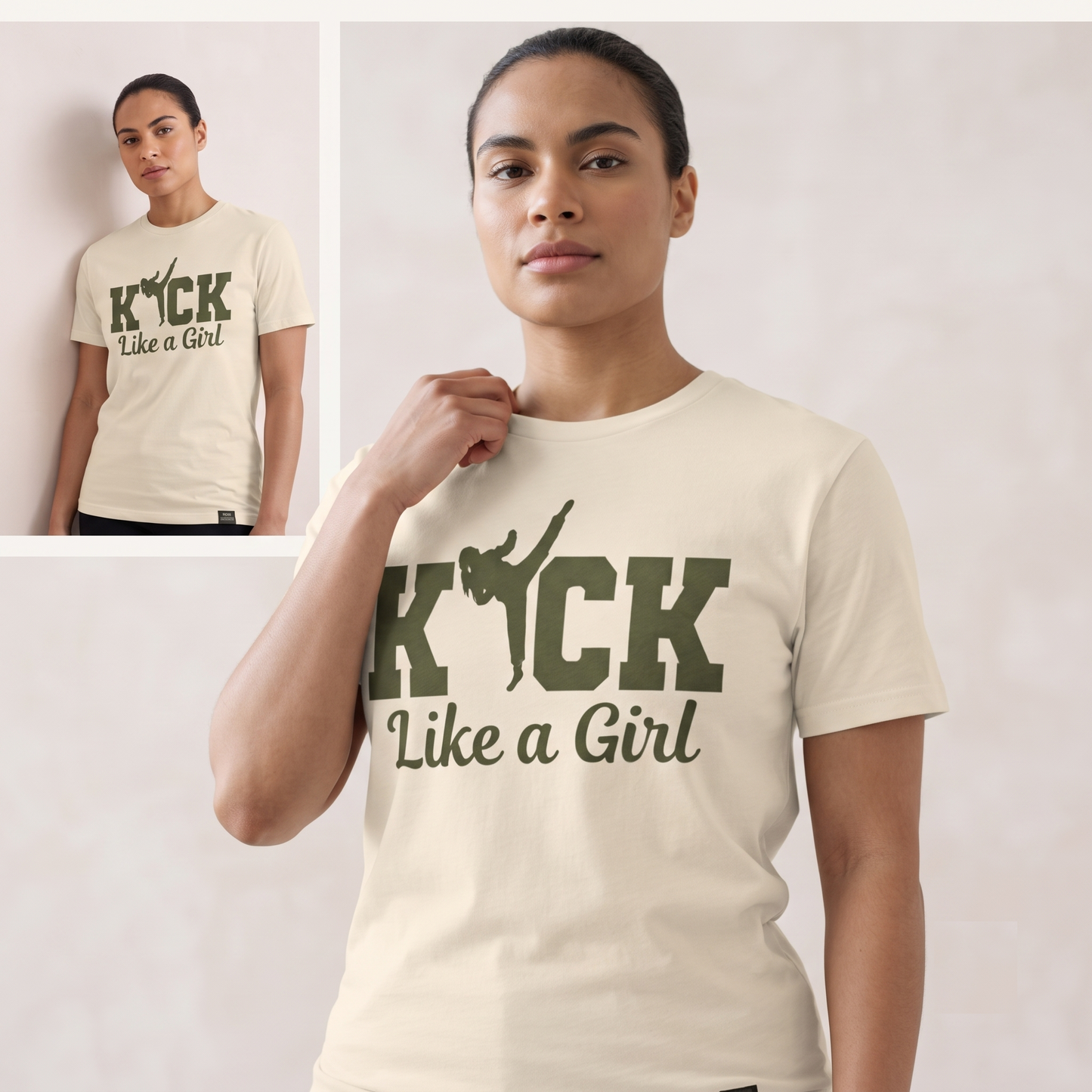 Kick Like a Girl Shirt, Martial Arts T-shirt, Custom Karate Sweatshirt, Taekwondo Hoodie, Personalized Girl Power Tee