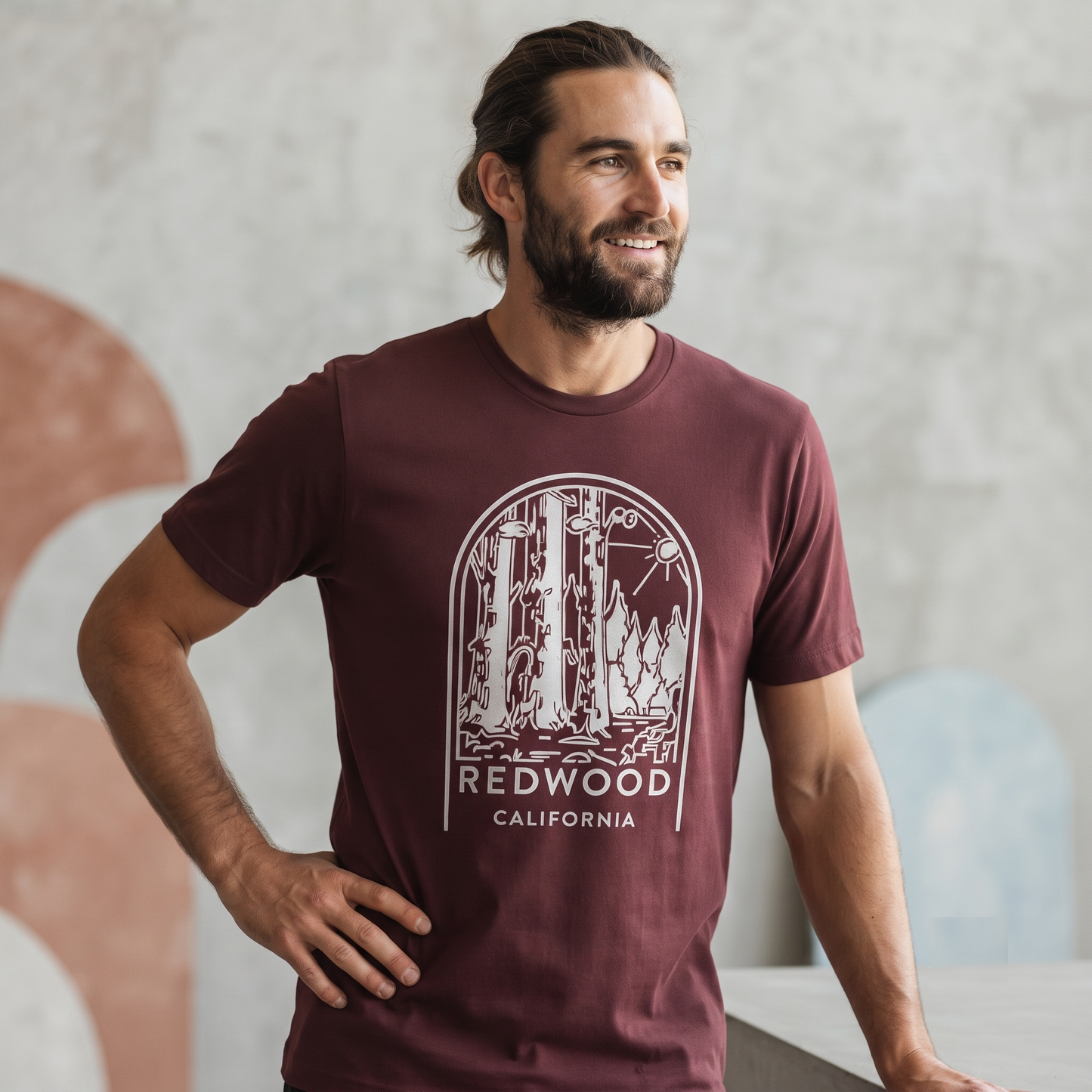 Custom Redwood Shirt, Vintage National Park Sweatshirt, California Hoodie, Personalized Forest Souvenir T-shir