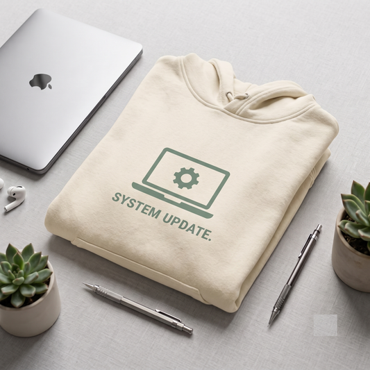 System Update Shirt, Funny Tech T-shirt, Custom Laptop Sweatshirt, Programmer Hoodie, Personalized IT Tee