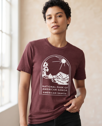 Custom National Park of American Samoa Shirt, Minimalist Nature Sweatshirt, Personalized Travel Hoodie
