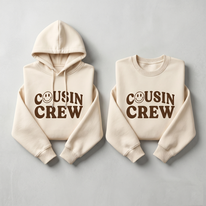 Custom Cousin Crew Shirt, Matching Family Vacation 2026 Hoodie, Personalized Family Reunion Sweatshirt, Cousin Trip Matching Outfits