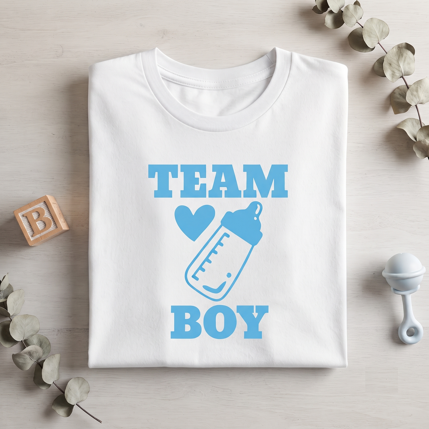Team Boy Shirt, Gender Reveal T-shirt, Custom Baby Shower Sweatshirt, Team Boy Hoodie, Personalized Gender Reveal Party