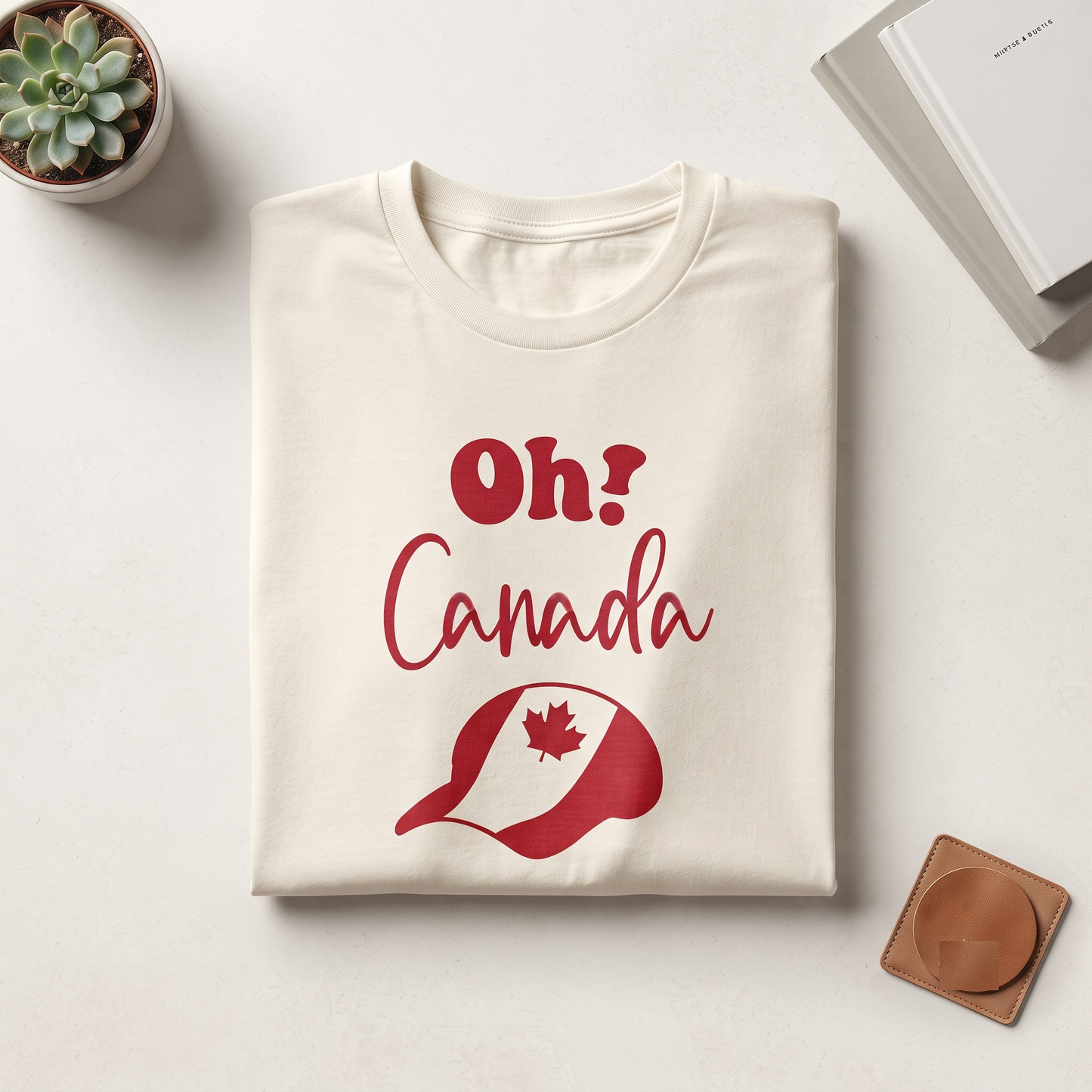 Custom Oh Canada Retro Baseball Cap Hoodie, Canadian Pride Sweatshirt, T-Shirt