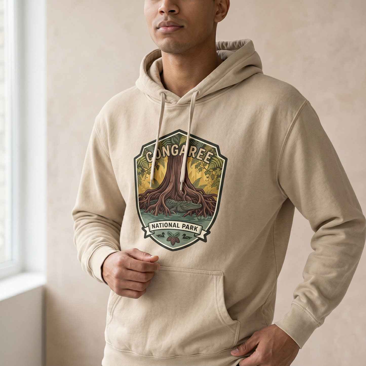 Congaree National Park Shirt, Vintage South Carolina Nature Hoodie, Custom Swamp Adventure Sweatshirt, Retro National Park Gift