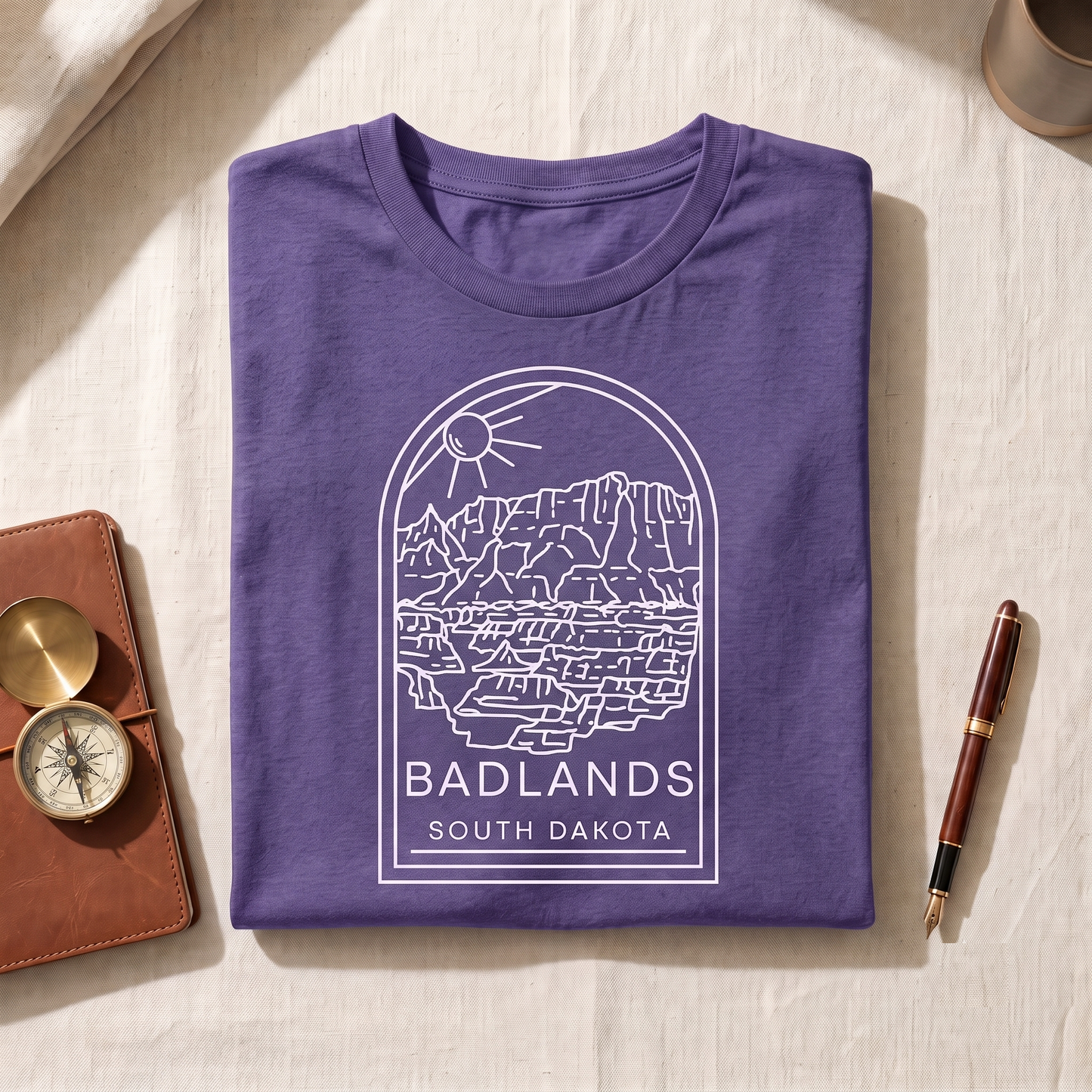 Custom Badlands Shirt, Badlands South Dakota Sweatshirt, Personalized Nature Hoodie