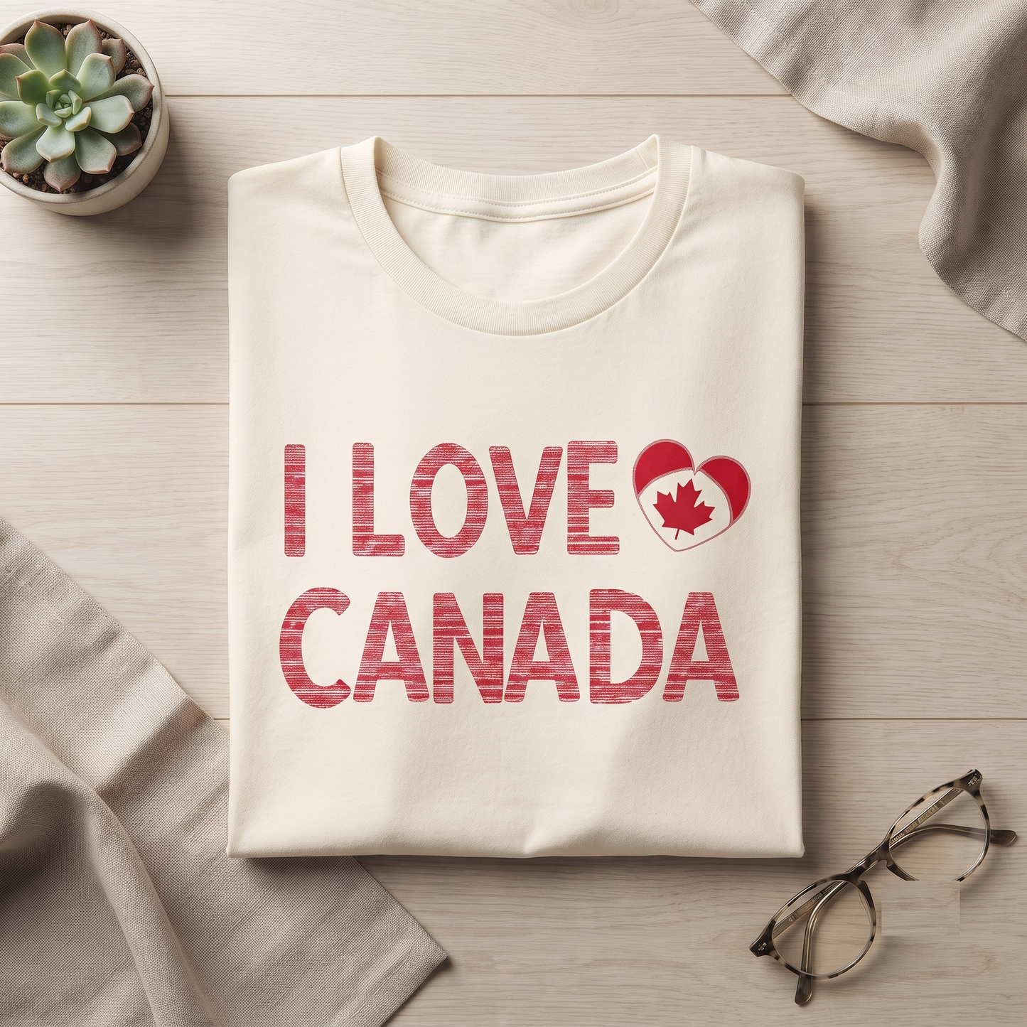I Love Canada Shirt, Canadian Flag Heart Hoodie, Personalized Maple Leaf Sweatshirt