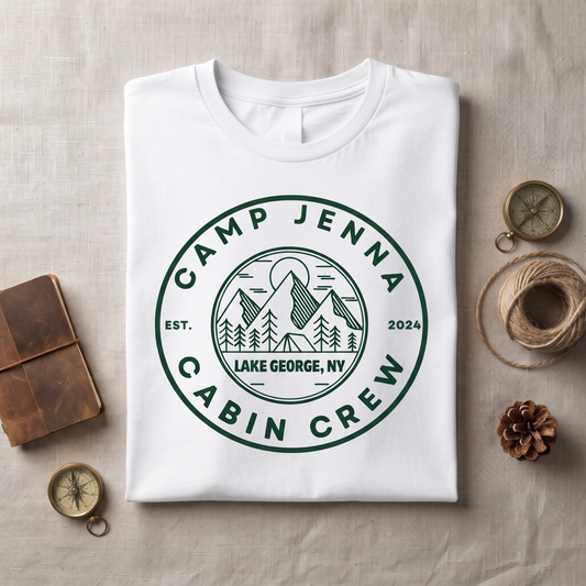 Custom Camping Shirt, Custom Cabin Crew Sweatshirt, Personalised Camp Bachelorette Hoodie