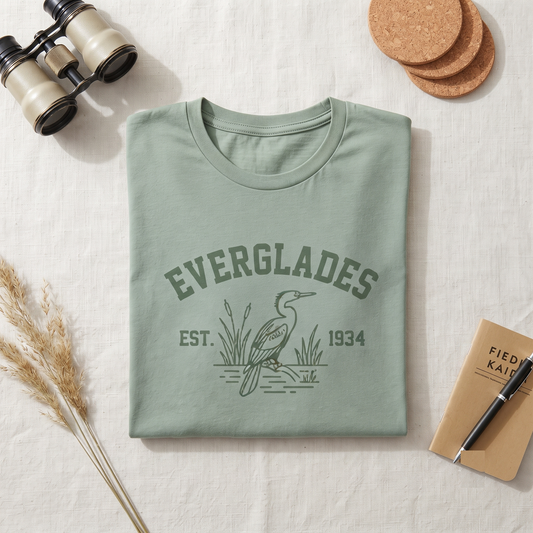 Custom Everglades Shirt, Vintage National Park Sweatshirt, Retro Florida Hoodie, Customized Nature Tshirt