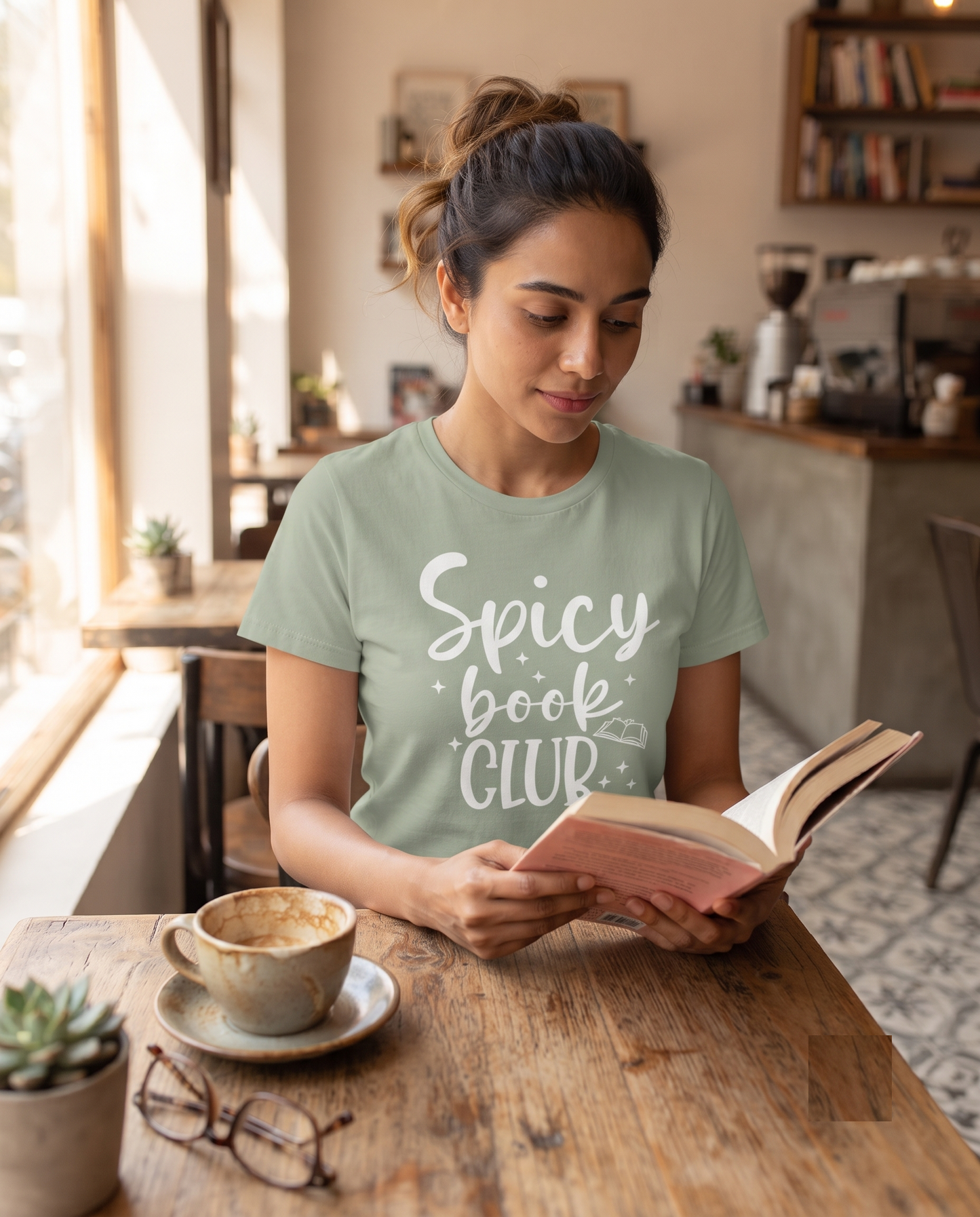 Spicy Book Club Shirt, Romance Smut Reader Bookish Graphic Tee
