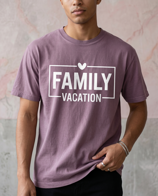 Custom Family Vacation Shirts 2026, Minimalist Family Trip Hoodie, Matching Family Vacation Crewneck, Custom Family Reunion Sweatshirt